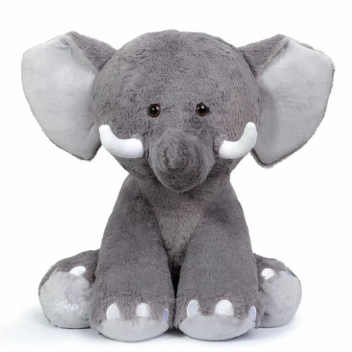 Jumbo Elephant Stuffed Animal | 4.5Lbs Weighted | 16" Tall | Ultra Soft | Elephant Plushie | Weighted Stuffed Animal